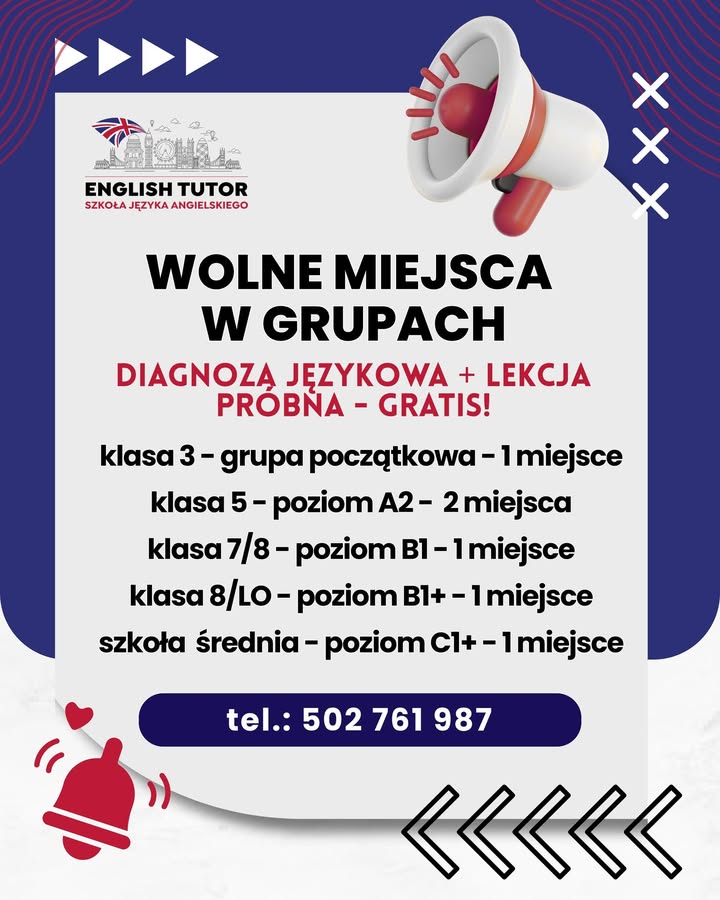 English Tutor - szkoła języka angielskiego